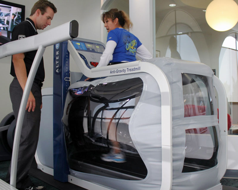 Alter-G Provides Sweet Relief